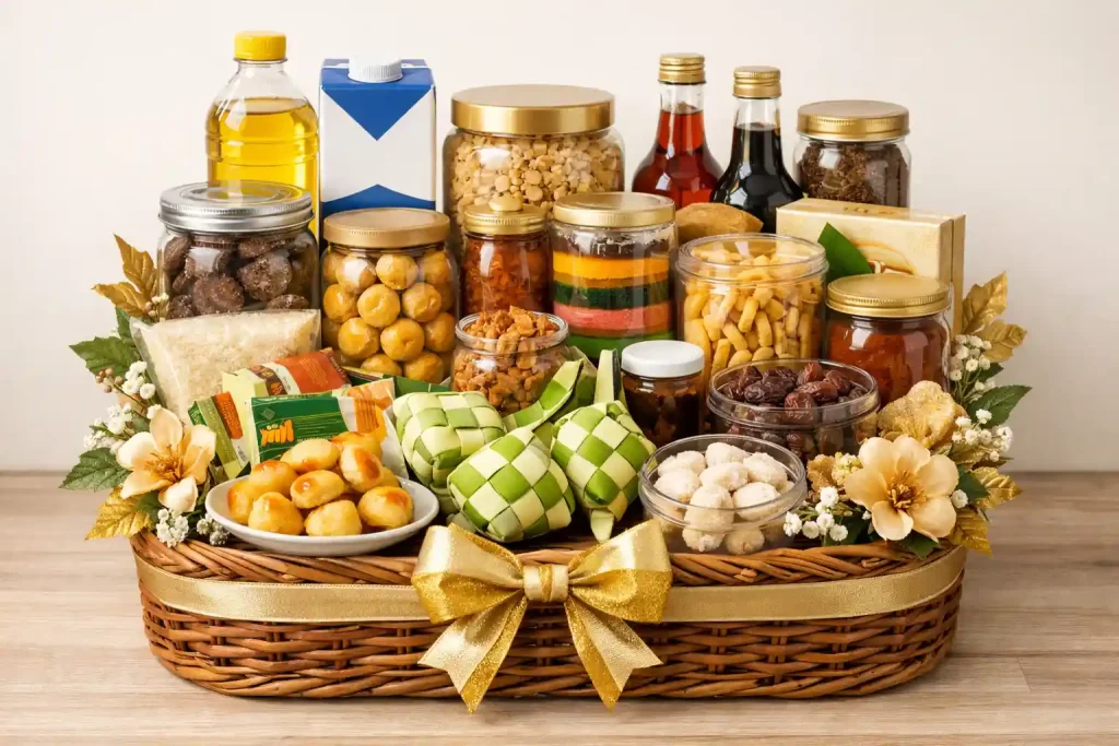 Contoh parcel lebaran keluarga yang sering dipilih
