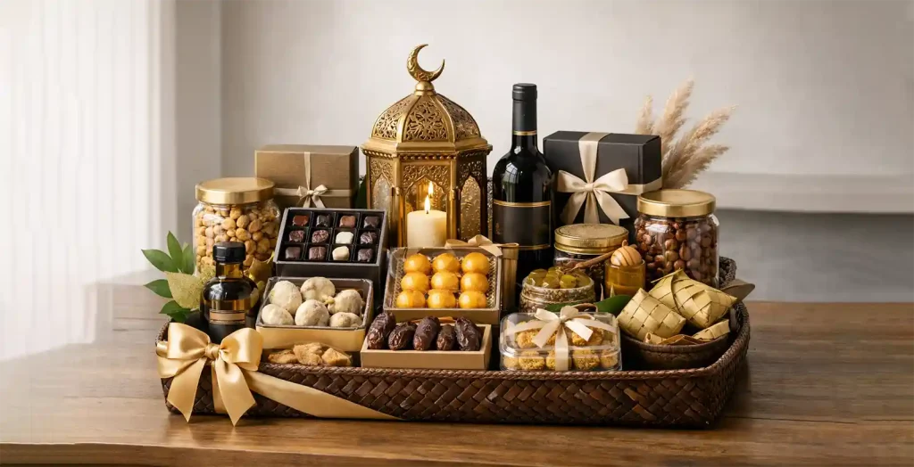 Contoh parcel Lebaran untuk bos yang aman dan berkesan