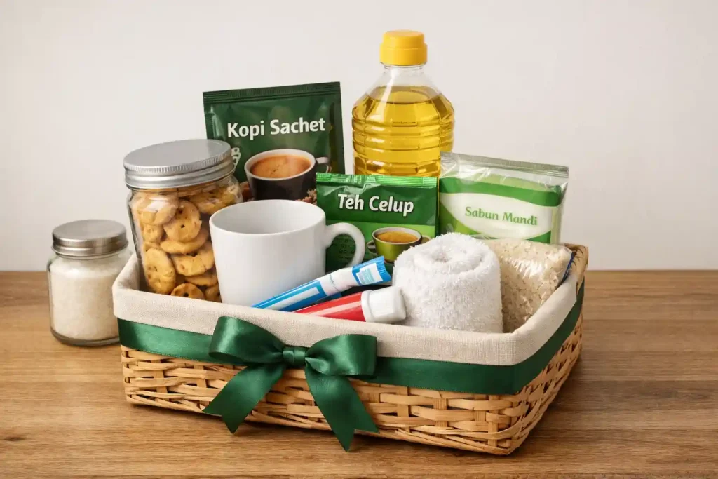 Ide parcel lebaran sederhana dan murah dengan isi yang fungsional dan mudah diterima
